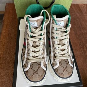 Women's Gucci Tennis 1977 high top sneaker